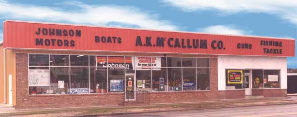 A.K. McCallum Co. Store in 1986