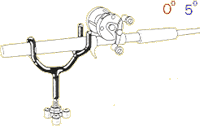 Driftmaster Li'l Pro Square Rail Clamp Base